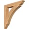 Ekena Millwork Thorton Traditional Smooth Bracket, Western Red Cedar, 3 1/2"W x 26"D x 26"H BKT04X26X26THR01SWR - alternate 1